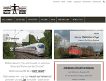 Tablet Screenshot of mensch-vor-verkehr.de